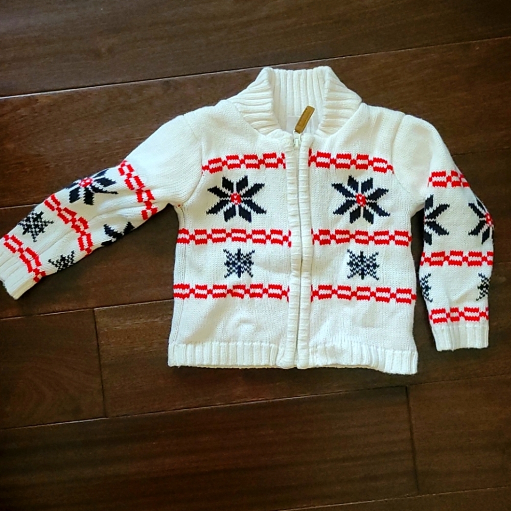 18M Zip up Sweater
